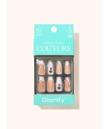 ABNY GLAMIFY GEMS &amp; CHARMS COUTURE 10 DAY WEAR 24 NAILS #NTCT03 COFFIN LONG - $148.93 MXN