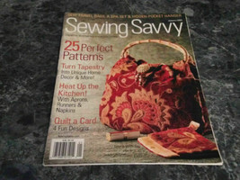 Sewing Savvy Magazine January 2009 Quilt a Card - $2.99