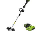 Greenworks 40V 8&quot; Brushless Edger, 4.0Ah USB Battery and Charger Included - $518.99