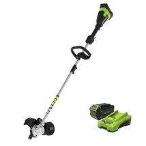 Greenworks 40V 8&quot; Brushless Edger, 4.0Ah USB Battery and Charger Included - £407.17 GBP