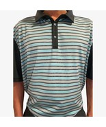 Ping Shirt Adult 2XL Striped Sensor Cool Golf Polo Athletic Rugby Men AW... - €16,38 EUR
