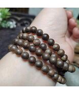 Cultivated Agarwood Mala Necklace – 108 Beads Vietnam Bai Qi Nan SL520 - €339,54 EUR