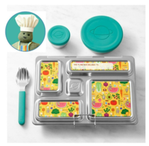 Williams Sonoma Exclusive PlanetBox Rover Tiny Chef Lunch Box Set, 5 Compartment - £44.56 GBP