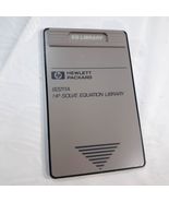 HP Hewlett Packard Calculator 82211A Solve EQ Equations Library Card 48SX - $109.00