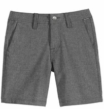 Volcom Big Boys Grey Static Hybrid Shorts, 23 (10 Slim) - $28.30
