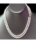 Diamond Akoya Pearl 2-Strand Necklace 17&quot; 18k Gold 6.5mm Certified $8,75... - £1,899.75 GBP