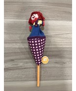 Gymboree Gymbo Clown Push Up Stick Cone Puppet Plush Peekaboo Play Vinta... - €30,94 EUR
