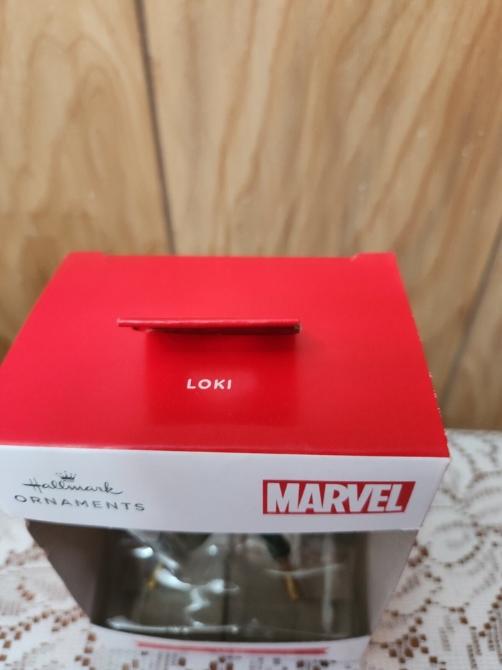 2022 Hallmark Ornament Marvel Loki NEW In Box Item image 5