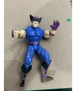 X-Men Classics Wolverine Blue Purple Marvel Action Figure Toy Biz 1996 - $277.04 MXN