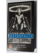 Fritz Lang&#39;s Futuristic Fantasy Metropolis 1985  Video VHS Tape / Retro ... - $19.77