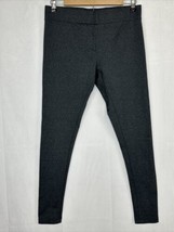 Matty m Womens Leggings Size Large Gray Stretch Wide Band Sporty Activewear - £14.07 GBP