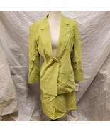 NWT Dana Buchman Petite Green Matching Set, Jacket Size 8P, Skirt Size 12 P - £97.30 GBP