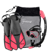 Seavenger Aviator Snorkeling Set with Gear Bag XS-XXS - $60.95 CAD