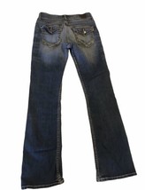 Buckle BKE Culture Stretch Thick Stitch Low Rise Stretch Flare Jeans 27/... - £17.36 GBP