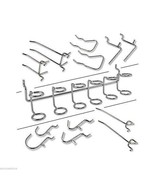 200pc Wall Pegboard Organizers Assorted Hooks Garage Tool Hooks Bins Han... - $38.39 CAD