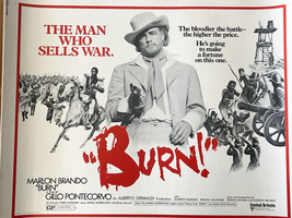Burn! 1969 vintage movie poster - £78.63 GBP