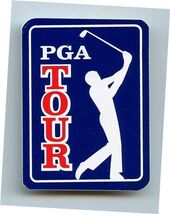 PGA Tour Peel Off Sticker 2 1/4" x 3" - $7.92