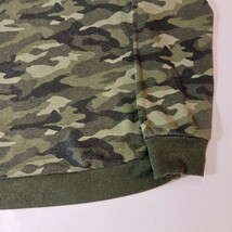 No Boundaries Women’s Cotton Blend Green Camo Long Sleeve Shirt Size L (11-13) image 11