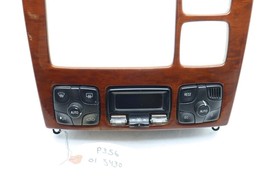 00-06 MERCEDES W220 S430 S500 CLIMATE CONTROL BEZEL TRIM PANEL P356 image 2