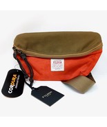 NWT Filson Surveyor Tan/Flame Crossbody Waist Fanny Hiking Pack - $119.95