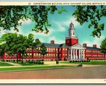 Administration Building State Teachers College Buffalo NY Linen Postcard G7 - $5.89