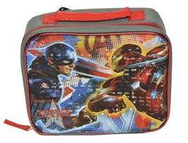 Marvel Avengers Captain America-3 Civil War Boys Lunch Bag - £24.04 GBP