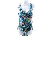 Perona One-Piece Floral Swimsuit Size 14 Multicolor - $28.70