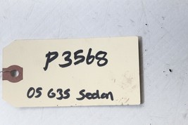 2003-2006 INFINITI G35 SEDAN FUEL DOOR LID ACTUATOR P3568 image 8