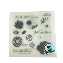 Close To My Heart Acrylix Acrylic Stamp of Month It&#39;s The Little Things ... - £15.39 GBP