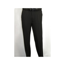 Men Silversilk 2pc walking leisure Matching Suit Italian woven knits 51017 Black image 7
