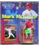MARK McGWIRE Starting Lineup Action Figure HASBRO (1999) Home Run Record... - $13.49