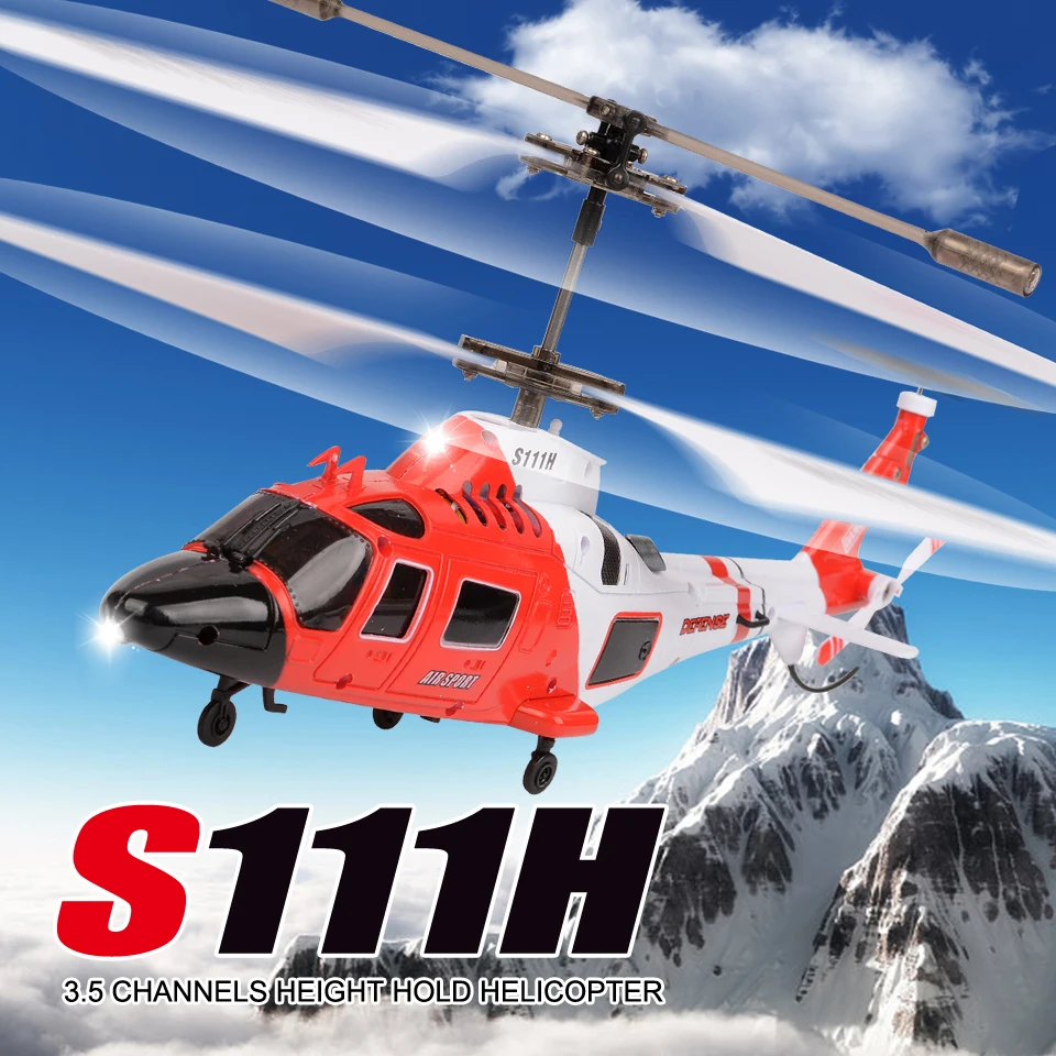 SYMA Newest S111H Romote Control RC Helicoper With Hover Function Milita... - $42.48