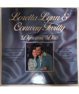 Loretta Lynn Conway Twitty Dynamic Duo LP Vinyl 33 Record Hits Get It On - £23.73 GBP
