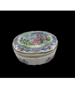 1989 Heritage House HOME ENCHANTED EVENING Porcelain Music Box Japan - $9.88