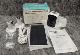 NEW Solar Security Cameras Wireless Outdoor, Battery Powered 3K 4MP Wifi... - $786.40 MXN