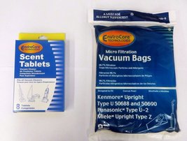 EnviroCare Replacement Micro Filtration Vacuum Cleaner Dust Bags Made to... - $13.91