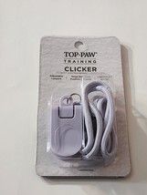 Top Paw Training Clicker W/ Lanyard Helps Reinforce Positive Behavior Fo... - £8.60 GBP