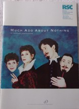 Much Ado About Nothing Souvenir Program 1993 Royal Shakespeare Company  - $6.99
