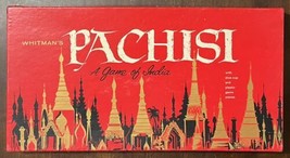 VTG 1962 Whitman Pachisi A Game of India Complete Nice Parchisi Parcheesi - £14.56 GBP