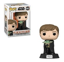 Star Wars The Mandalorian Luke with Grogu Vinyl POP! Figure Toy #482 FUNKO NIB - £7.00 GBP