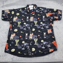World Wide Sportsman Shirt Mens XL Multicolor Short Sleeve Tropical Drink - £22.56 GBP