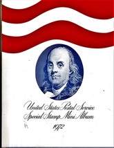 U.S. P. S. Stamps 1972- U. S. Postal Service Special Stamp Mini-Album - $12.00