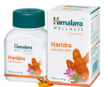 3 X Himalaya HARIDRA, 60 TABS, Relieves Allergy, with turmeric, FREE SHIP - $27.43