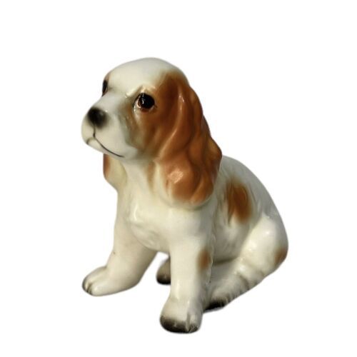 Primary image for Vtg Inarco Japan Ceramic Porcelain Cocker Spaniel Puppy Dog Figurine E-2074
