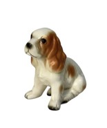 Vtg Inarco Japan Ceramic Porcelain Cocker Spaniel Puppy Dog Figurine E-2074 - £14.90 GBP