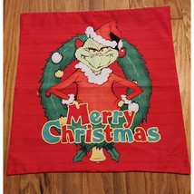 The Grinch Christmas Decorative Pillow Cover Holiday Home Decor Festive ... - $25.73