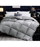 Gray Goose Down 3kg US Queen Size Comforter Blanket Microfiber Quilt - £169.57 GBP