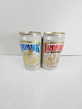 EMPTY Beer Cans Lot Landmark Blue Light &amp; Red Premium St. Paul Minn. Hor... - $5.69