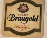 Braugold Cardboard Coaster Vintage Box3 - $4.94