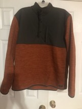 G.H. Bass &amp; Co Pullover  Forest  1/4 Snap  Jacket Men XL - £21.17 GBP